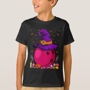 Camiseta Jogador de Boliche do Dia das Bruxas da Boliche In