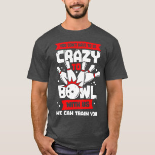 Camiseta Jogador de Boliche Engraçado Gift Bowler