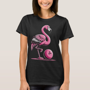 Camiseta Jogador de Boliche Flamingo Bowler