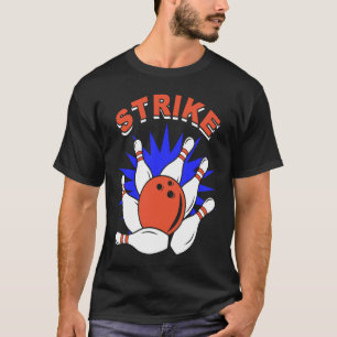 Camiseta jogador de boliche jogador de boliche jogo de boli