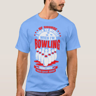 Camiseta Jogador de Boliches Engraçado Jogo Esporte Dom Bow