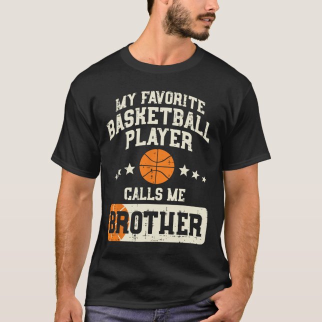 Camiseta Jogador de Bysketbyll Favorito Byller da Família I (Frente)