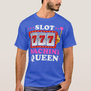 Camiseta Jogador de cassetete do jogador de casino do Slot