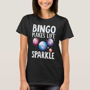 Camiseta Jogador de Chamador do Bingo Sortudo Bingo 2