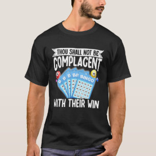 Camiseta Jogador de Chamador do Bingo Sortudo Bingo 3