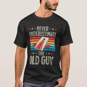 Camiseta Jogador de Cornhole Saco Toss Milho Toss Saco de F