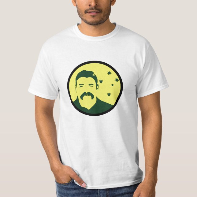 Camiseta Jogador de cricket australiano (Frente)