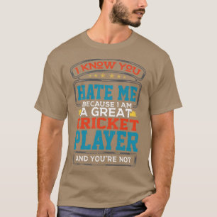Camiseta Jogador de críquete1