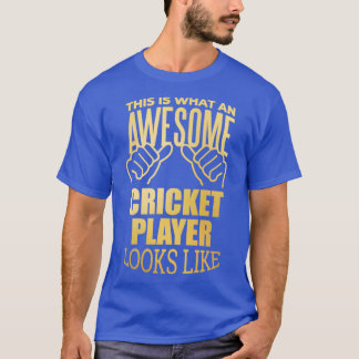 Camiseta Jogador de críquete23