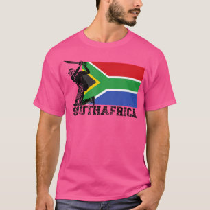 Camiseta Jogador De Críquete Da África Do Sul, Batsman, Esp