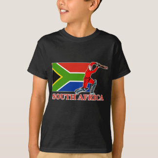 Camiseta Jogador de críquete sul-africano