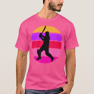 Camiseta Jogador de críquete Wo Girl