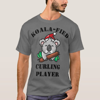 Camiseta Jogador De Curling Koalafied Gift Ideia Engraçada