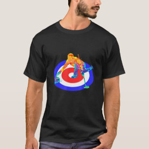 Camiseta Jogador de Curva-Terras Americanas