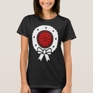Camiseta Jogador de dardos de roupa de Natal