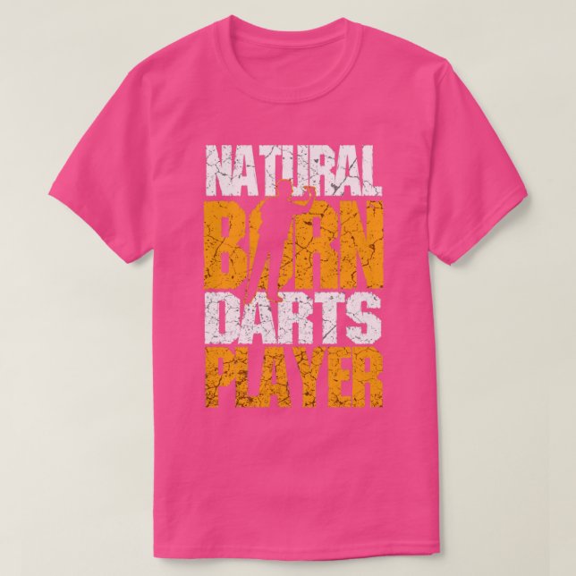 Camiseta Jogador de Dardos do Nascer Natural (Frente do Design)