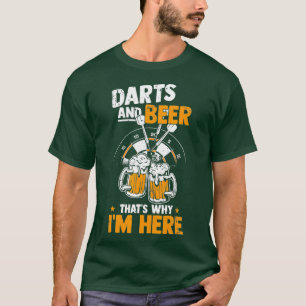 Camiseta Jogador De Dart Legal Cita O Rei Das Trevas