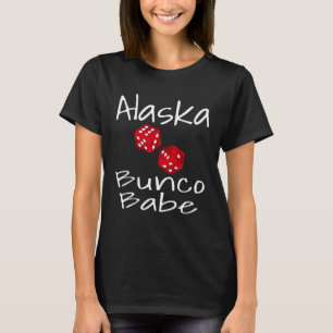 Camiseta Jogador de Dice Babe do Alaska Bunco Babe Mãe