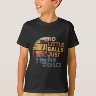 Camiseta Jogador de Disc Golf Sem Pequenos Só Discos Grande