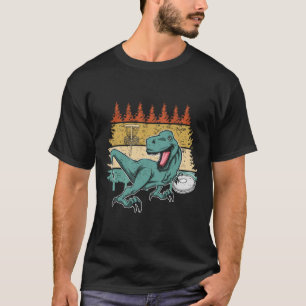 Camiseta Jogador de Disc Golf Vintage I Desenho de Disc Gol