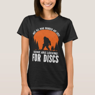 Camiseta Jogador de Disco Golfe Sasquatch Hilário Gráfico D