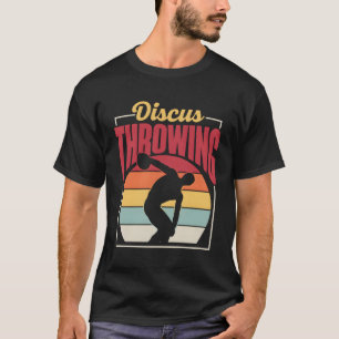 Camiseta Jogador de Disco Joga Lança Lançadora
