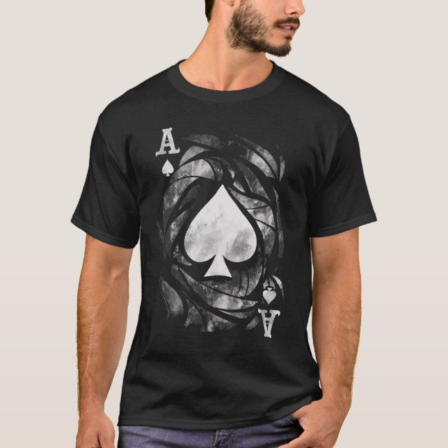 Camiseta Jogador De Efeito De Grunação Do Ace Of Spades (Frente)