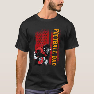 Camiseta Jogador de Esporte da Equipe Americana de Futebol