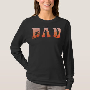 Camiseta Jogador de Esportes de Bball de Pai de basquete -