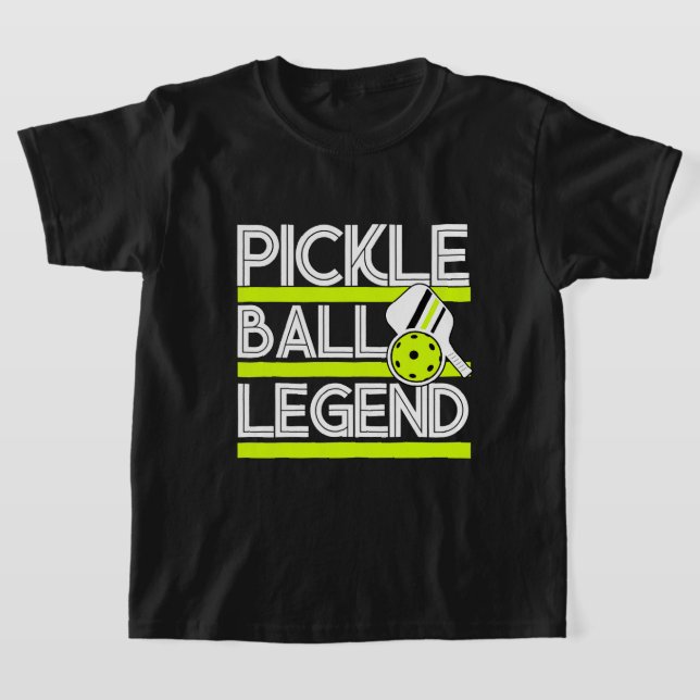Camiseta Jogador de Esportes de Pickleball Engraçado Pickle (Postura )