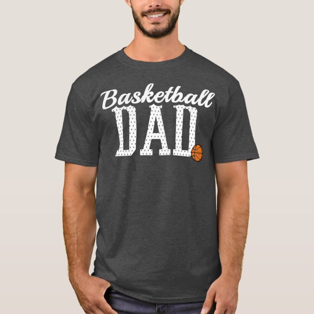 Camiseta Jogador De Esportes Engraçado De Basquete Padre Pa (Frente)