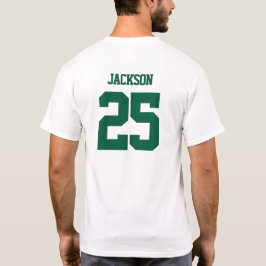 Camiseta Jogador de Esportes Favorito Divertido do Ensino M
