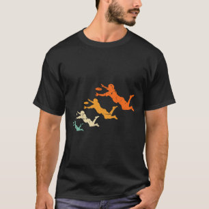 Camiseta Jogador de Frisbee Ultimate Retrô Disco Vintage Ul