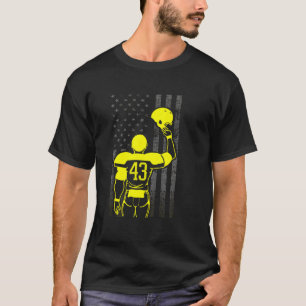 Camiseta Jogador De Futebol 43 Yellow Wit