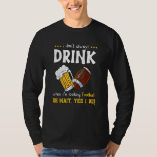 Camiseta Jogador de futebol álcoois Beer Rugby