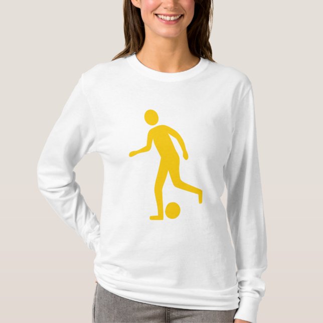 Camiseta Jogador de futebol - Amber (Frente)