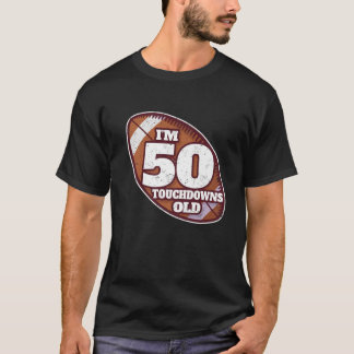 Camiseta Jogador De Futebol Americano De 50 Anos
