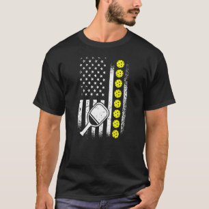 Camiseta Jogador de Futebol Americano de Bandeira Patriótic