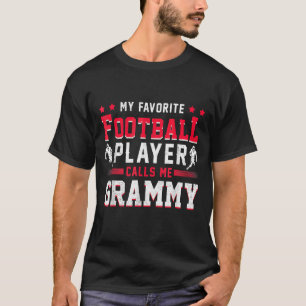 Camiseta Jogador De Futebol Americano De Vídeo Fan Esportiv