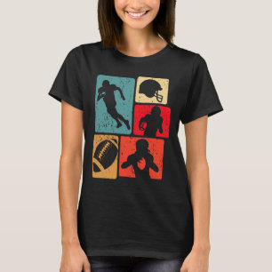 Camiseta Jogador de Futebol Americano Divertido Enthusiamo