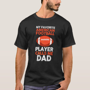 Camiseta Jogador de futebol americano do Pai Son
