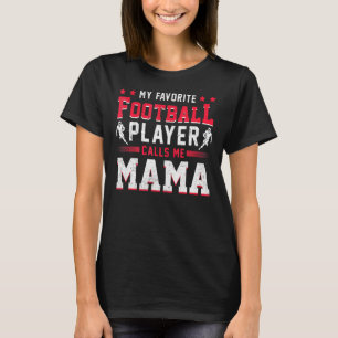Camiseta Jogador de futebol americano Fan-American Mama Fut