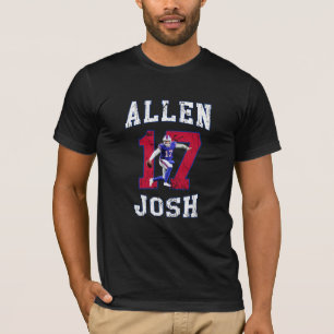 Camiseta Jogador de futebol americano Josh Allen