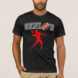 Camiseta Jogador de Futebol Americano Sênior Quarterback Ve
