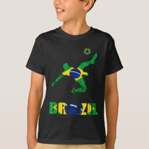 Camiseta Jogador de Futebol Brasileiro Futebol Brasileiro P