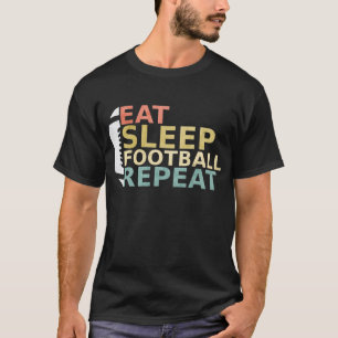 Camiseta Jogador de futebol come futebol