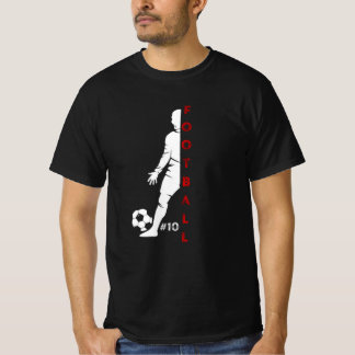 Camiseta Jogador de futebol criativo
