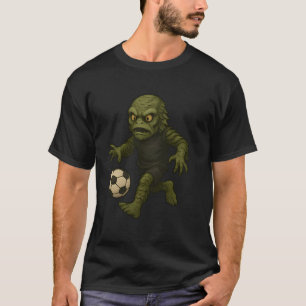 Camiseta Jogador de Futebol Criatura do Pântano de Hallowee