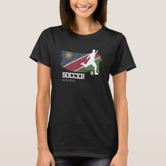 Camiseta Jogador de Futebol da Seleção de Futebol da Namíbi