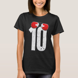 Camiseta Jogador de Futebol da suiça Número 10 Bandeira Suí